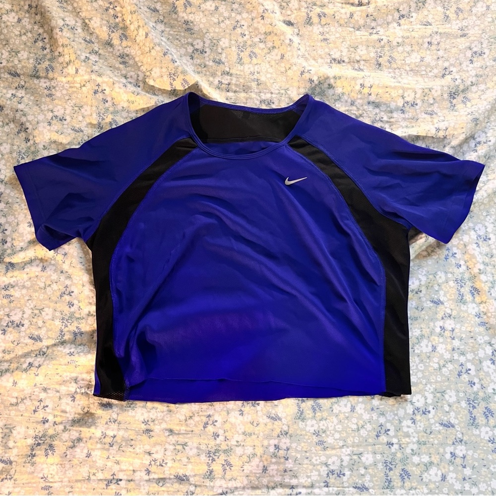 Nike Dri-Fit Workout Crop Top Shirt Large